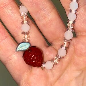 Strawberry Charm Bracelet